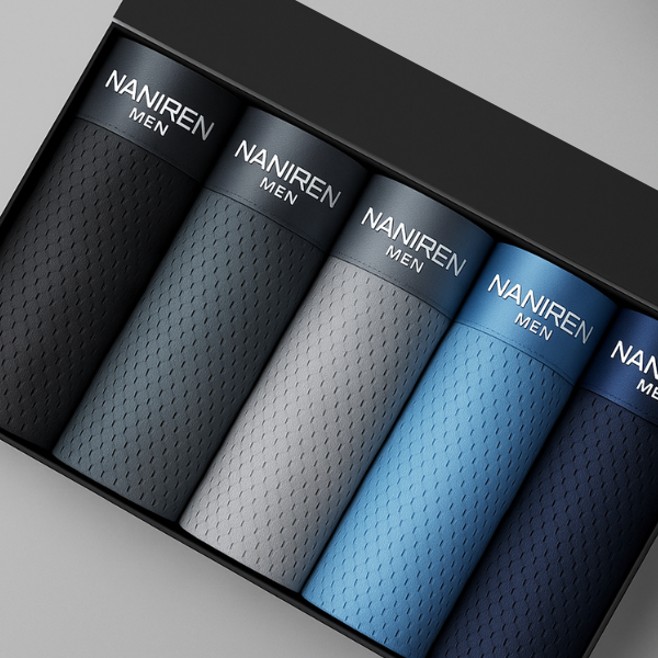 Bamboo Fiber Boxer Shorts (5 Pack)